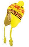 Women's Warm Neon Knit Trapper Winter Hat