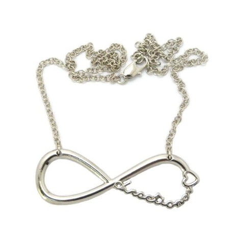 Directioner&reg; Infinity Fan Necklace with 18"Link Chain - Silver-Tone XC253R