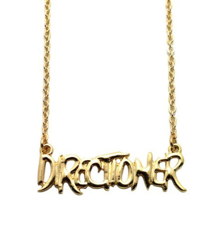 Directioner&reg; Calligraphy Pendant Necklace in Gold-Tone XC297G