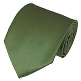 Mens Solid Color XL Ties