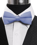 Fabulous Men's 2.5" Poly Satin Banded Bow Ties 29 Colors