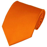 Mens Solid Color XL Ties