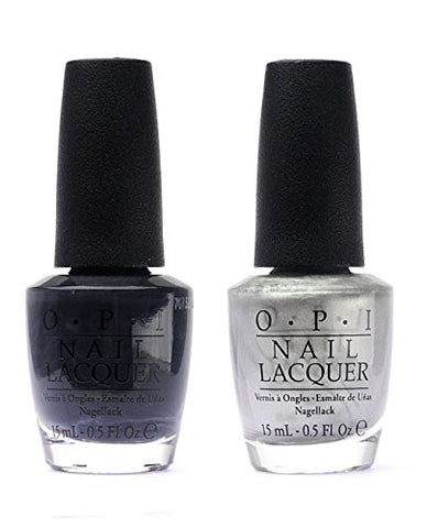 OPI Nail Polish 50 Fifty Shades of Grey DUO F74+F76