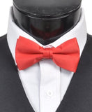 Fabulous Men's 2.5" Poly Satin Banded Bow Ties 29 Colors