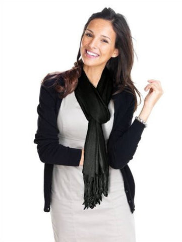 Solid Color Pashmina Scarf