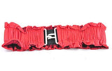 Ruffle Waist Elastic Clincher Belt