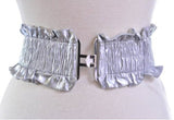 Ruffle Waist Elastic Clincher Belt