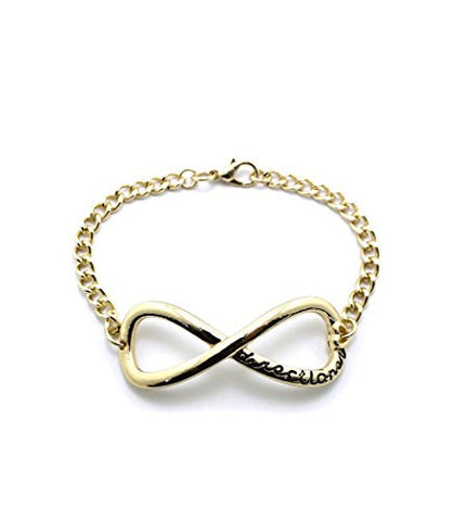 Directioner® Polished Infinity Link Bracelet