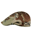 NYFASHION101 Men's Classic Washed Cotton Duck Bill Newsboy Ivy Cap
