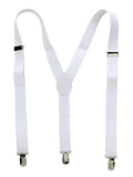 NYFASHION101 Men's Elastic Adjustable Trouser Braces Y Back Suspenders