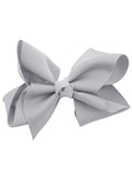 NYFASHION101 Toddlers' Girls' Smooth Grosgrain Ribbon Bow Alligator Clip