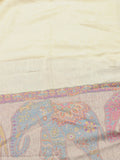NYFASHION101 Women's Large Soft Embroidered Elephant Scarf Shawl Wrap