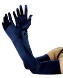 NYFASHION101 Women's Classic Long Opera Length Satin Gloves 16BL