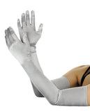 NYFASHION101 Women's Classic Long Opera Length Satin Gloves 16BL