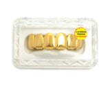 Hip Hop Rapper's Style Dental Grillz in Gold-Tone, FHL001G