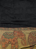 NYFASHION101 Women's Large Soft Embroidered Elephant Scarf Shawl Wrap
