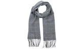 D&Y Unisex Classic Softer Than Cashmere Chevron Fringe End Scarf