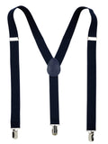 NYFASHION101 Men's Elastic Adjustable Trouser Braces Y Back Suspenders