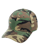 Men's Adjustable Plain Velcro Baseball Cap