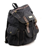 EuroSport Washed Canvas Cargo Backpack B726