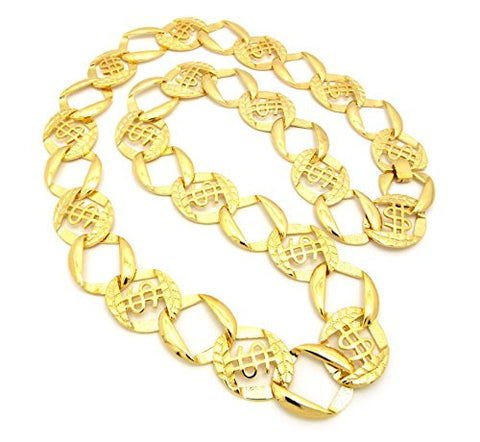 Dollar Sign Chain Necklace