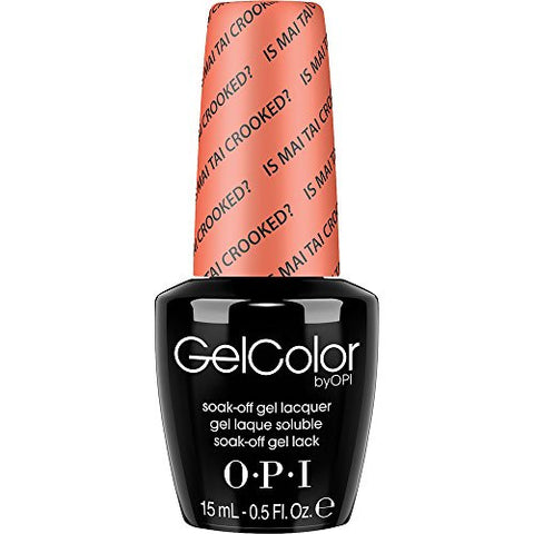 OPI Gelcolor Is Mai Tai Crooked?