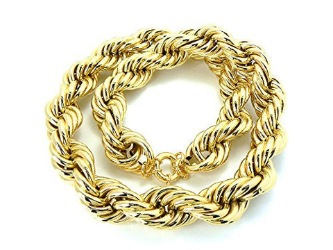 Unisex Hip Hop Rope Chain Necklace