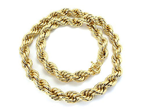 Unisex Hip Hop Rope Chain Necklace