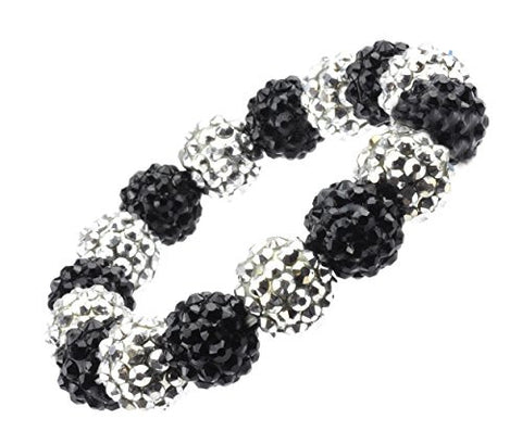 Encrusted Bead Stretch Bracelet