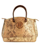 NYfashion101 (TM) Faux Snake Skin Embossed Handbag