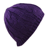 Unisex Trendy Warm Chunky Soft Stretch Beanie Hat by Angela & William