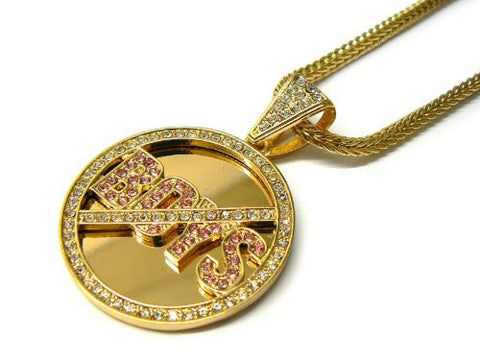 BOYS OUT Mirror Pendant Franco Chain Necklace
