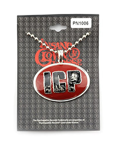 ICP Rapper Pendant 4mm 29" Ball Chain Necklace in Silver-Tone