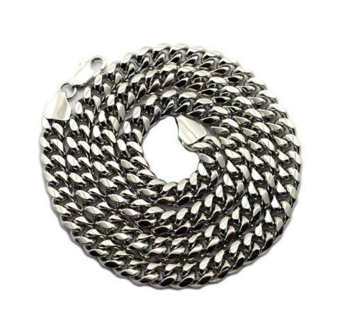 Quality Brass Miami Cuban Link Chain Necklace