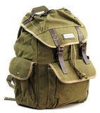 EuroSport Washed Canvas Cargo Backpack B726