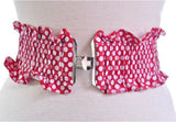 Ruffle Waist Elastic Clincher Belt