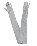 NYFASHION101 Women's Classic Long Opera Length Satin Gloves 16BL