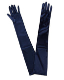 NYFASHION101 Women's Classic Long Opera Length Satin Gloves 16BL