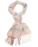 D&Y Unisex Classic Softer Than Cashmere Plaid Fringe End Scarf