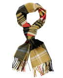 D&Y Unisex Classic Softer Than Cashmere Plaid Fringe End Scarf