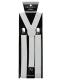 NYFASHION101 Men's Elastic Adjustable Trouser Braces Y Back Suspenders