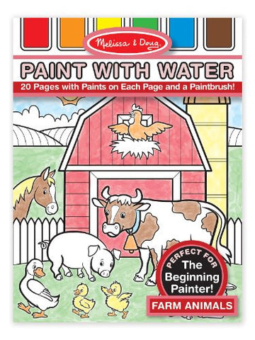 Melissa & Doug Paint with Water - Farm Animals