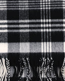 D&Y Unisex Classic Softer Than Cashmere Plaid Fringe End Scarf