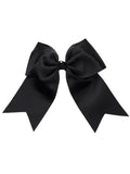NYFASHION101 Women's Girls' Smooth Grosgrain Ribbon Bow Alligator Clip
