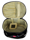 Travel Portable Makeup Toiletry Organizer Cosmetic Bag with Mirror