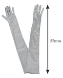 NYFASHION101 Women's Classic Long Opera Length Satin Gloves 16BL