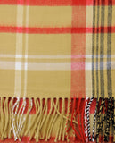 D&Y Unisex Classic Softer Than Cashmere Plaid Fringe End Scarf