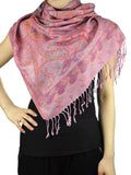 NYFASHION101 Women's Large Soft Paisley Floral Pattern Scarf Shawl Wrap