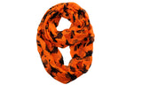 Halloween Theme Sheer Loop Infinity Scarf
