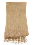 NYFASHION101 Fashionable Sparkly Glitter Thread Lightweight Tassel Scarf